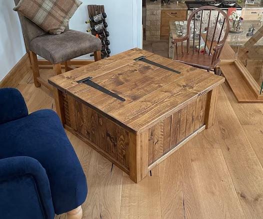 Reclaimed Wooden trunk/Coffee table **Free Delivery**